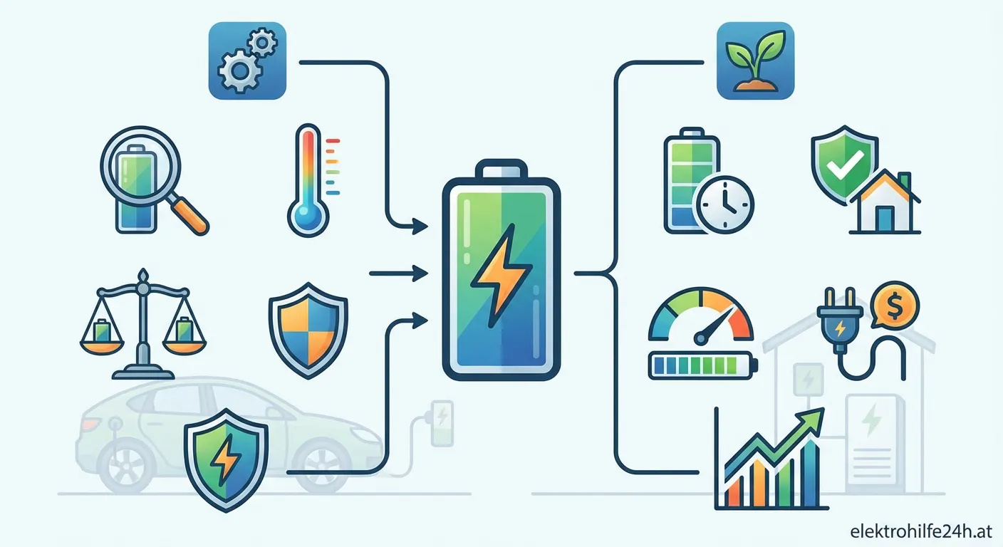Batteriemanagement-System Schalttafel mit Überwachungsdisplay