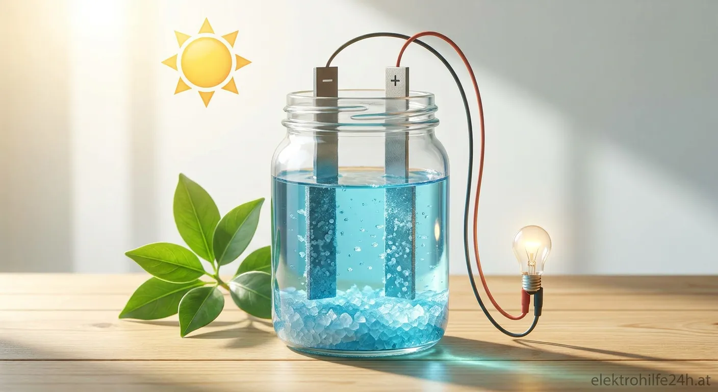Salzwasserbatterie zur Energiespeicherung